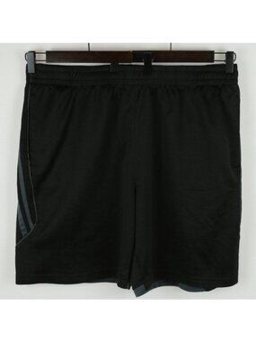 Starter Men's Extra Large Black Gray Pull On Athletic Shorts